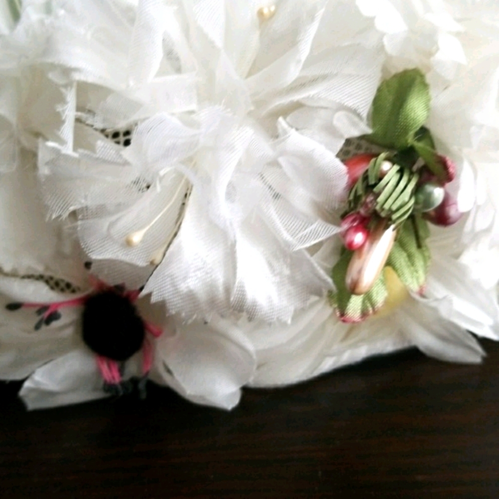 Vintage Mid Century 1950's Signed Jane Morgan Daisy Pill Box Hat - Picture 14 of 15